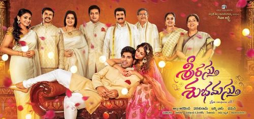 Prakash Raj, Sumalatha, Ravi Prakash, Allu Sirish, Rao Ramesh, and Lavanya Tripathi in Srirastu Subhamastu (2016)