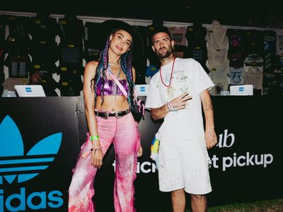 Marissa Hill with Sean Wotherspoon backstage at Coachella 2022 Weekend 1