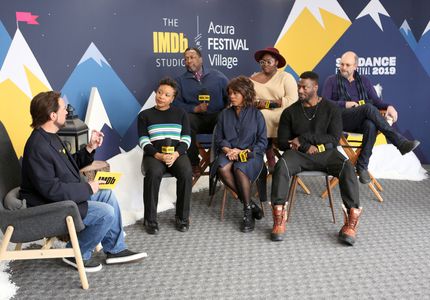 Kevin Smith, Alfre Woodard, Aldis Hodge, Wendell Pierce, Richard Schiff, Chinonye Chukwu, and Danielle Brooks at an even