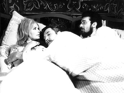 Vivi Bach, Waldemar Matuska, and Gerhard Riedmann in The Pipes (1966)