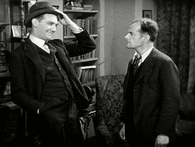 Donald Calthrop and John Longden in Blackmail (1929)