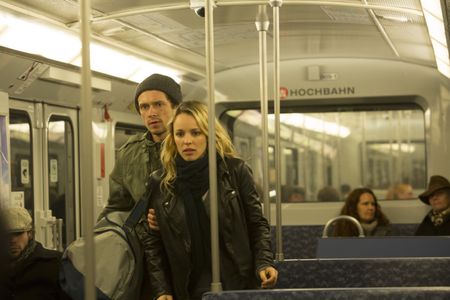 Rachel McAdams and Grigoriy Dobrygin in A Most Wanted Man (2014)