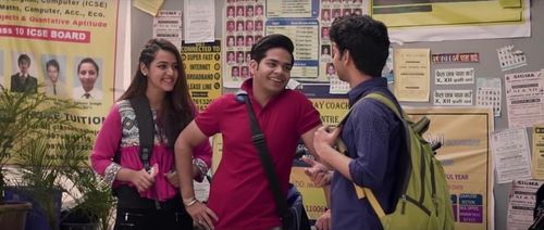 Ritvik Sahore, Sunakshi Grover, and Shivam Kakar in Flames (2018)