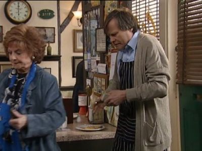 Barbara Knox and David Neilson in Coronation Street (1960)