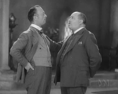 Leslie Henson and Alfred Wellesley in A Warm Corner (1930)