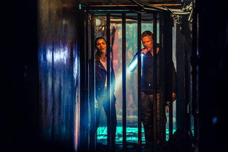 Christopher Egan and Kim Engelbrecht in Dominion (2014)