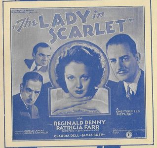 Reginald Denny, Patricia Farr, John T. Murray, and Jameson Thomas in The Lady in Scarlet (1935)