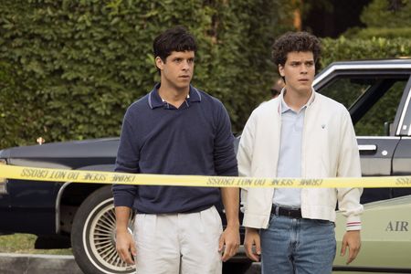 Miles Gaston Villanueva and Gus Halper in Law & Order True Crime (2017)