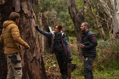 Sean Lahiff on set directing Carnifex