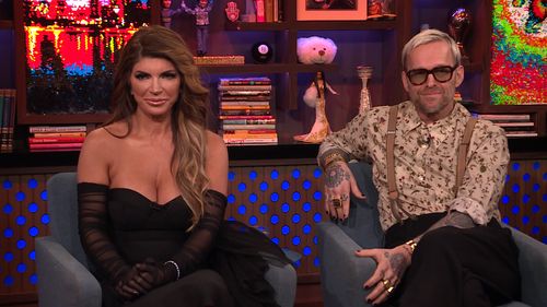 Bob Harper and Teresa Giudice in Watch What Happens Live with Andy Cohen: Teresa Giudice & Bob Harper (2022)