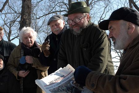 Zdenek Sverák, Petr Brukner, Jan Hrabeta, and Ladislav Smoljak in Empties (2007)