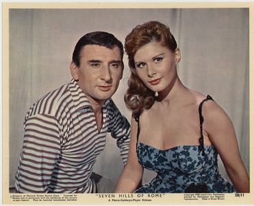 Marisa Allasio and Renato Rascel in Seven Hills of Rome (1957)