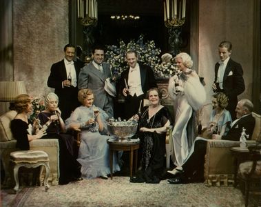 Lionel Barrymore, Billie Burke, Jean Harlow, George Cukor, Marie Dressler, Madge Evans, Phillips Holmes, Edmund Lowe, El