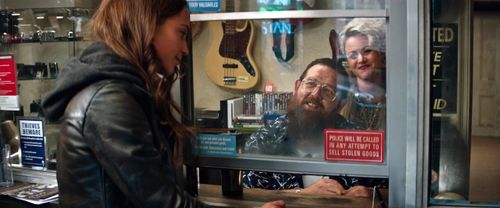 Nick Frost, Jaime Winstone, and Alicia Vikander in Tomb Raider (2018)