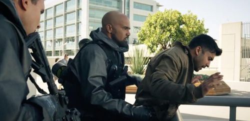 Shemar Moore and Rumman Ariff in S.W.A.T. (2017)