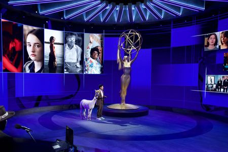 Randall Park at an event for The 72nd Primetime Emmy Awards (2020)