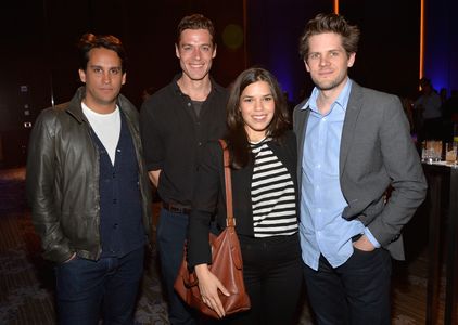 America Ferrera, Ryan Piers Williams, and Jon Paul Phillips