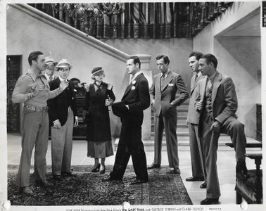 Cornelius Keefe, LeRoy Mason, J. Carrol Naish, George O'Brien, Charles Sherlock, Claire Trevor, and Max Wagner in The La