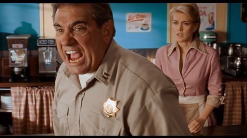 Dan Lauria and Jenni Baird in Alien Trespass (2009)