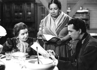 Hugo del Carril, Emma Gramatica, and Leticia Scury in Pobre mi madre querida (1948)