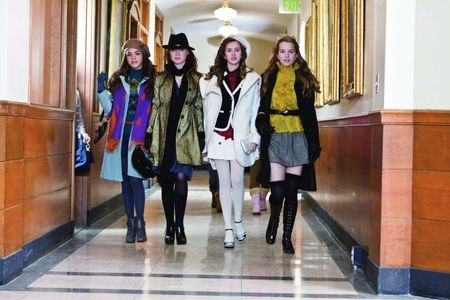 Bridgit Mendler, Sophie Anna Everhard, Samantha Boscarino, and Elizabeth McLaughlin in The Clique (2008)