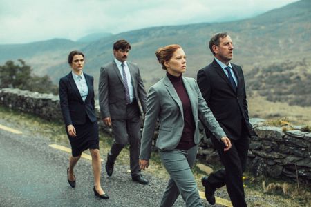 Rachel Weisz, Colin Farrell, Michael Smiley, and Léa Seydoux in The Lobster (2015)