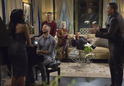 Terrence Howard, Taraji P. Henson, Jussie Smollett, Kaitlin Doubleday, Trai Byers, and Bryshere Y. Gray in Empire (2015)