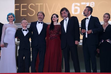 Lars Bjarke, Kristian Levring, Mads Mikkelsen, Jeffrey Dean Morgan, Eva Green, Toke Lars Bjarke, and Nanna Øland Fabrici