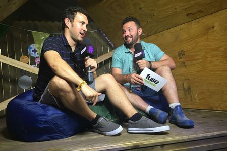 Timothy Dunn interviews comedian Mark Normand at Bonnaroo Music Festival 2015.