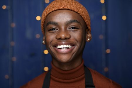 Jahi Di'Allo Winston at an event for The IMDb Studio at Sundance: The IMDb Studio at Acura Festival Village (2020)