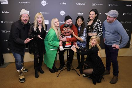 Andrew Bowser, Barbara Crampton, Arden Myrin, Michael Mobley, Rivkah Reyes, Clark Baker, Melanie Chandra, and Olivia Tay