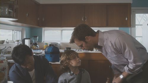 Trevor St. John, Patrick Wang, and Sebastian Banes in In the Family (2011)