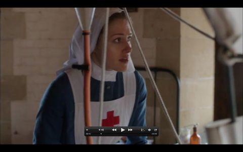 Pip Edwards 'Fraser' in 'Anzac Girls' ABC/Screentime