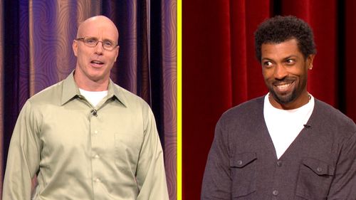 Brian Kiley and Deon Cole in Conan (2010)