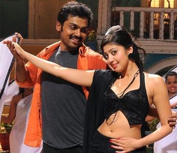 Karthi and Pranitha in Saguni (2012)