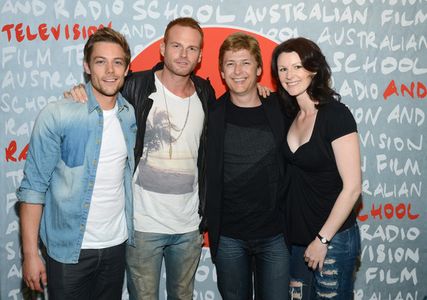 Cast of Forbidden Ground at LA Screening