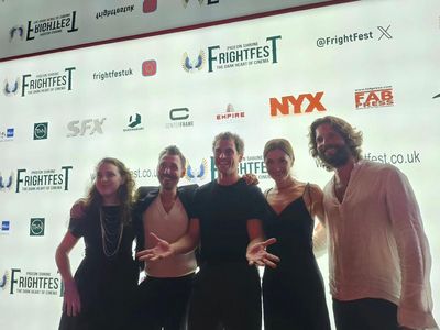 FRIGHT FEST Elizabeth E. Schuch and cast of MINORE UK Premiere