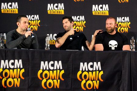 Accident Man panel at MCM London Comic Con, May 2017