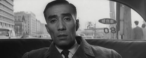 Kô Nishimura in The Bad Sleep Well (1960)