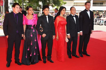 Maria Isabel Lopez, Brillante Mendoza, Coco Martin, Ferdinand Lapuz, Didier Costet, and Mercedes Cabral at an event for 