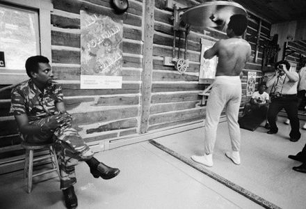 Muhammad Ali and Stokely Carmichael