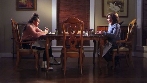 Still of Dani Oliveros and Judge Jeanine in God's Not Dead: We the People