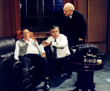 Josef Abrhám, Rudolf Hrusínský, and Sobeslav Sejk in Noc rozhodnutí (1993)