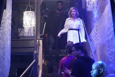 Olivia Holt and Aubrey Joseph in Cloak & Dagger (2018)