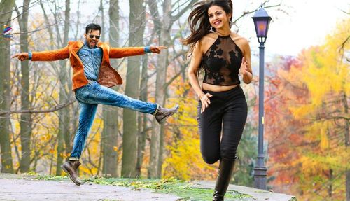 Sai Dharam Tej and Rakul Preet Singh in Winner (2017)