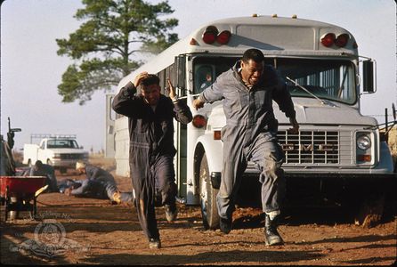 Stephen Baldwin and Laurence Fishburne in Fled (1996)