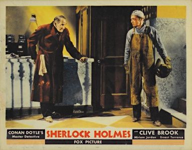 Clive Brook and Ernest Torrence in Sherlock Holmes (1932)