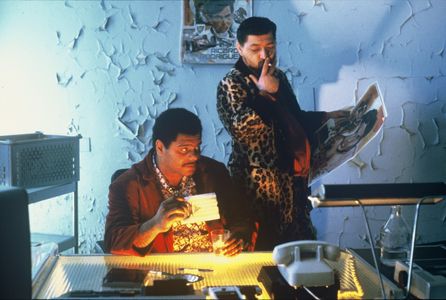 Rainer Werner Fassbinder and Günther Kaufmann in Kamikaze 89 (1982)