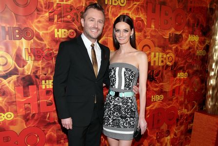 Chris Hardwick and Lydia Hearst at an event for The 67th Primetime Emmy Awards (2015)