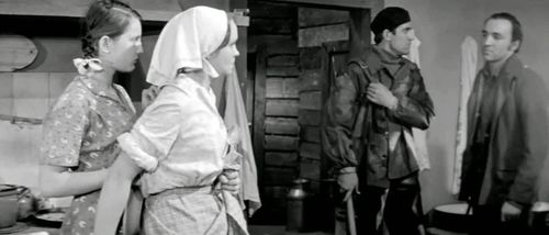 Lilita Ozolina and Gunta Virkava in Kogda dozhd i veter stuchat v okno (1968)